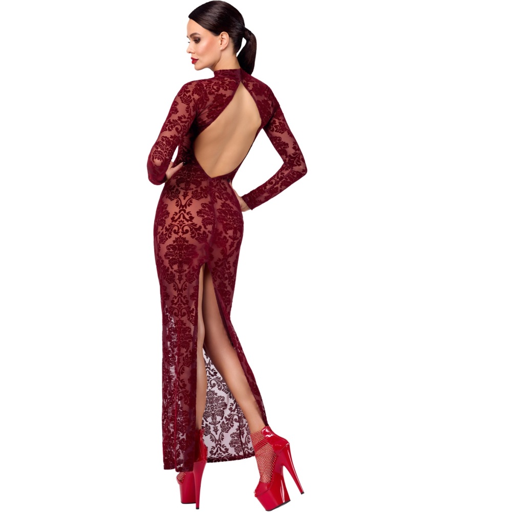 Noir Handmade - Kink Royal Maxi Dress - Red